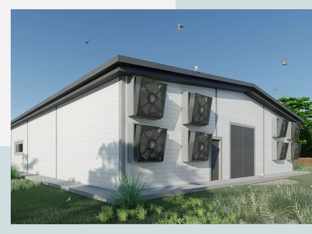 Строительство птичников в Мысках