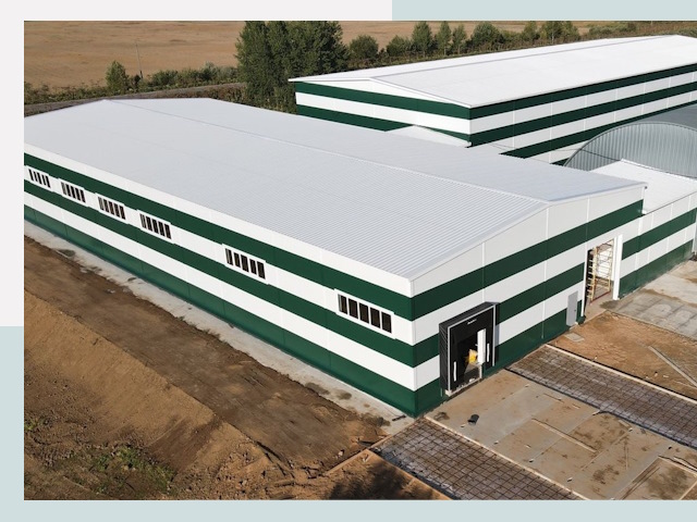 Строительство овощехранилищ в Мысках