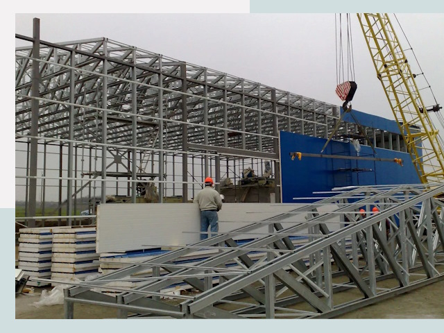 Строительство заводов в Мысках