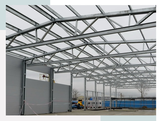 Строительство складов в Мыски от 609 руб. за м²