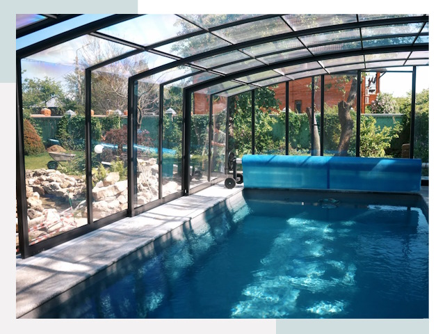 Строительство крытых бассейнов от СтальСтрой-Мси - цена от 609 руб.