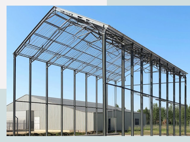 Прямо стенные ангары от СтальСтрой-Мси по цене 609 руб.