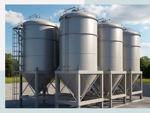 Металлические силосы от СтальСтрой-Мси по цене 609 руб.