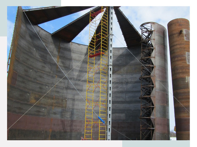 Строительство резервуаров в Мысках