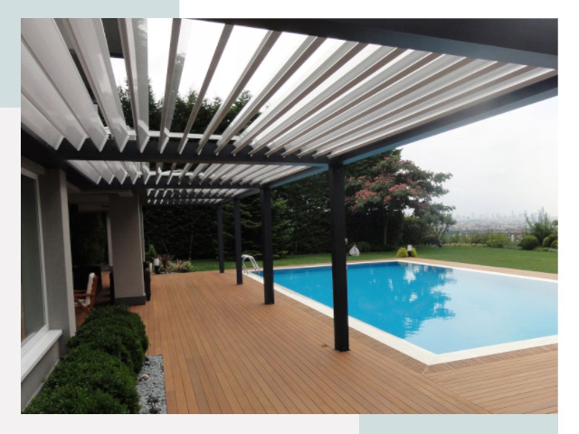 Перголы в Мысках