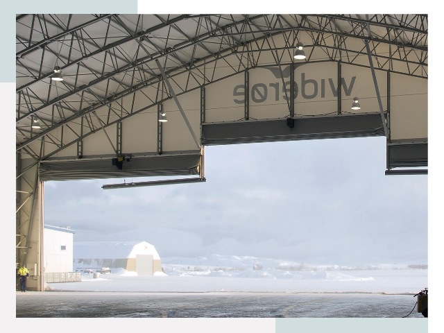 Ворота для ангаров в Мысках