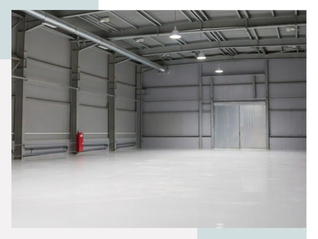 Полы для ангаров в Мысках