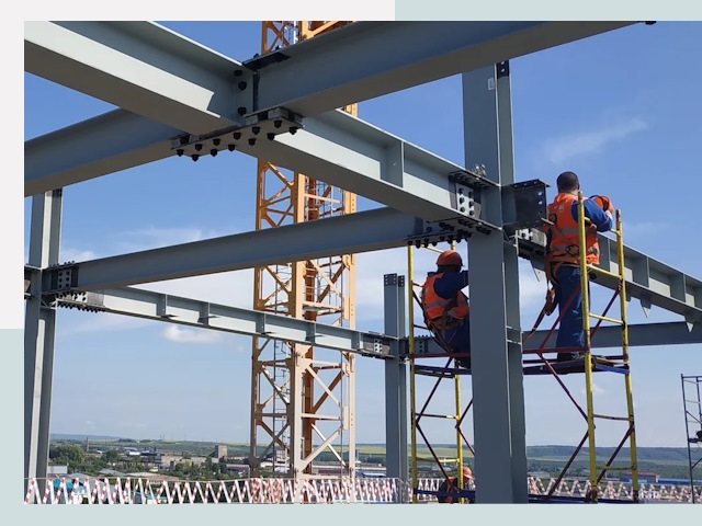 Монтаж металлоконструкций в Мысках