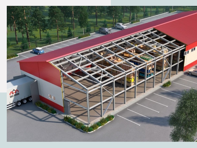 Проектирование ангаров в Мысках от 609 руб.